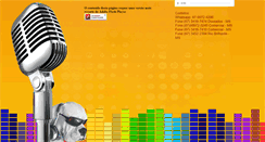Desktop Screenshot of harmonia98fm.com.br